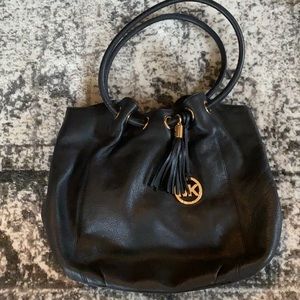 Michael kors leather tote